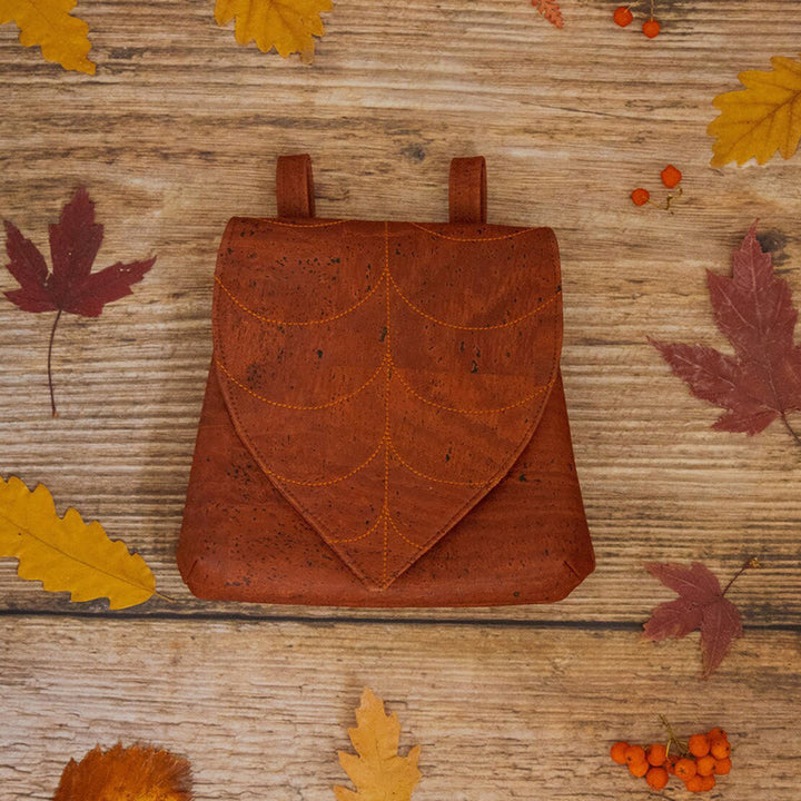Halloween Retro Blattförmige Damen Wikinger Gürteltasche - image 7