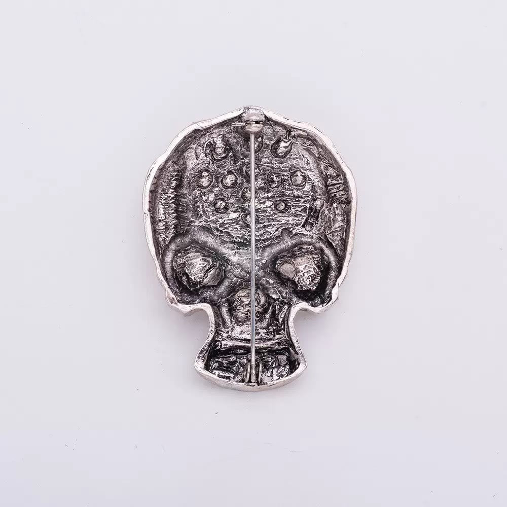 Halloween Strass Exquisite Totenkopf Brosche Accessoire - image 6
