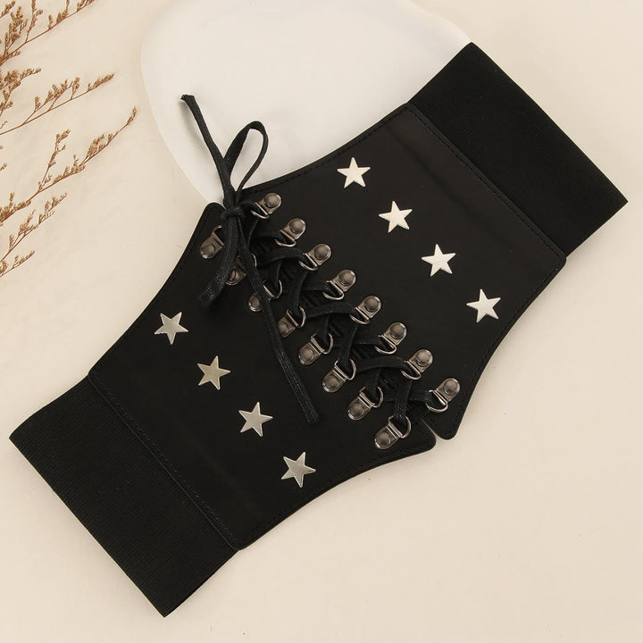 Schwarzer Retro Cosplay Zubehör Star Damen Korsett Gürtel - image 2