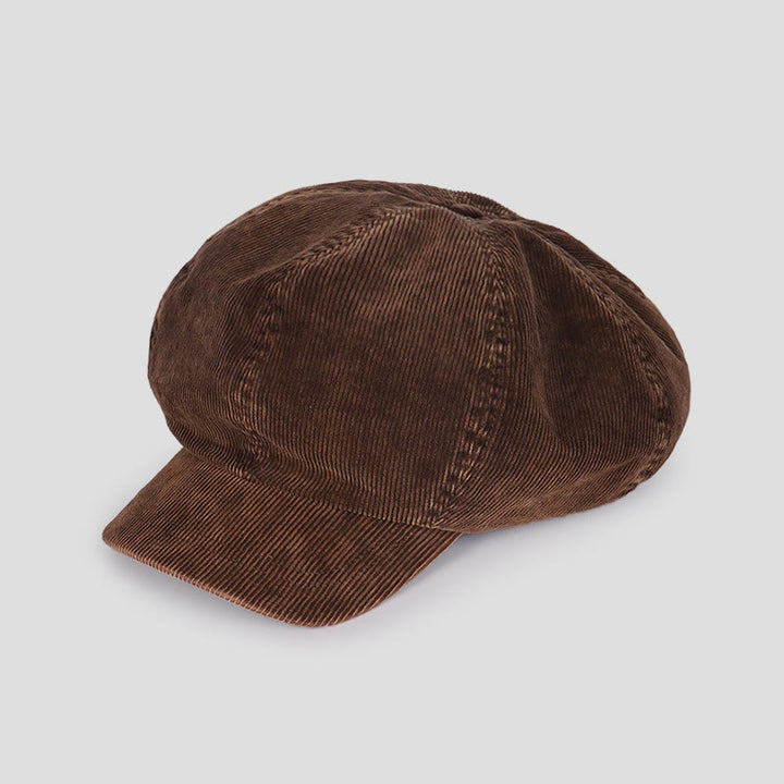 Unisex Distress Washed Corduroy Cloud Baskenmütze - image 2