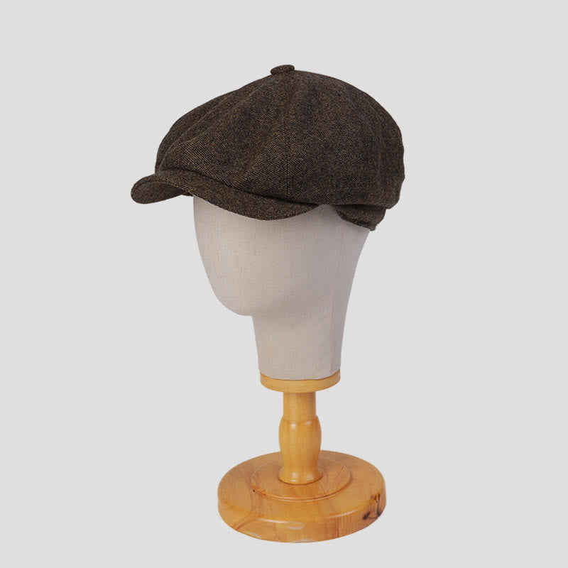 Unisex Winter Retro Personalisierte Baskenmütze - image 1