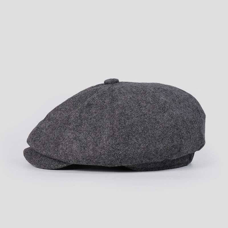 Unisex Winter Retro Personalisierte Baskenmütze - image 4