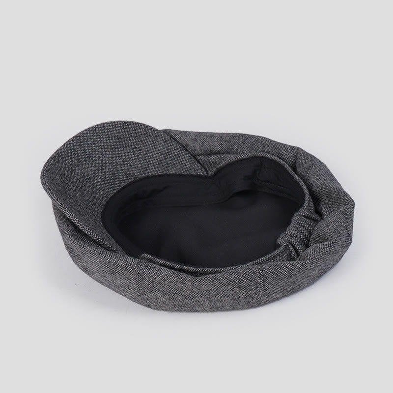 Unisex Winter Retro Personalisierte Baskenmütze - image 5