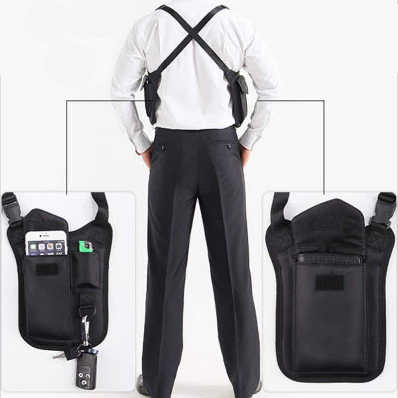 Eng anliegende, diebstahlsichere Achseltasche für den Außenbereich - image 1