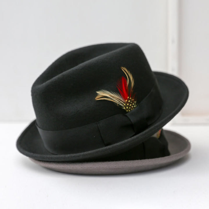 Federschleife Dekoratives Band Herren Cowboyhut - image 2