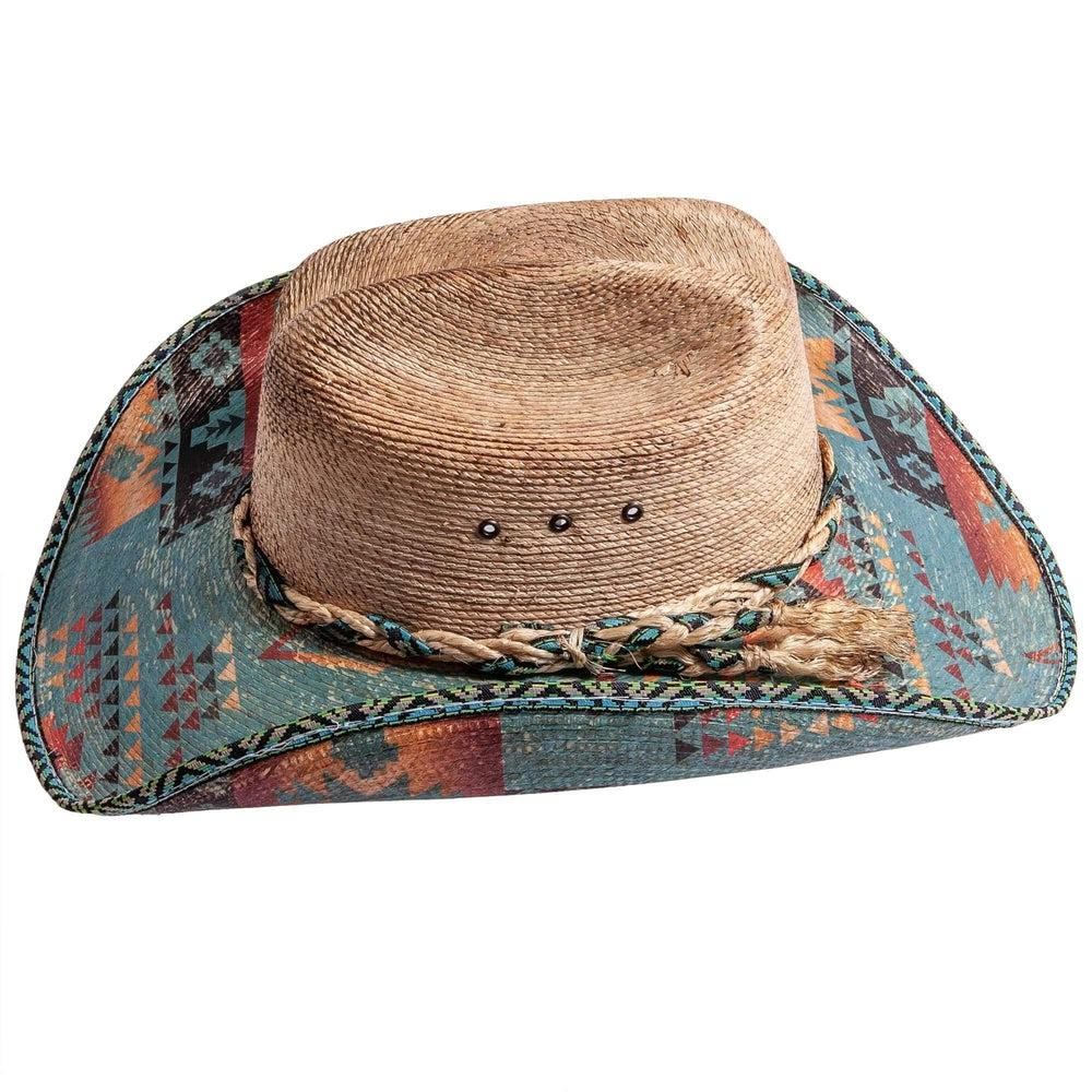 Modischer gewebter Sonnenschutz-Cowboyhut für Herren - image 3