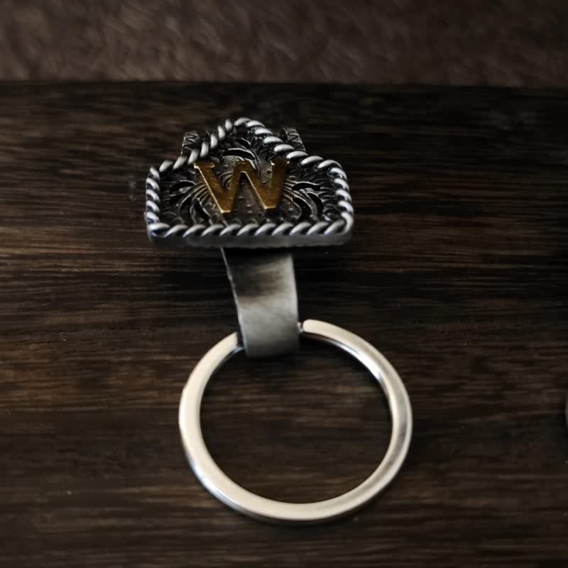 Retro-Schlüsselanhänger aus Metall im Western-Cowboy-Stil - image 2