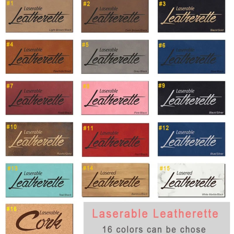 Vintage Personalisierbare Baskenmütze aus Leder mit laserbarem Logo - image 2
