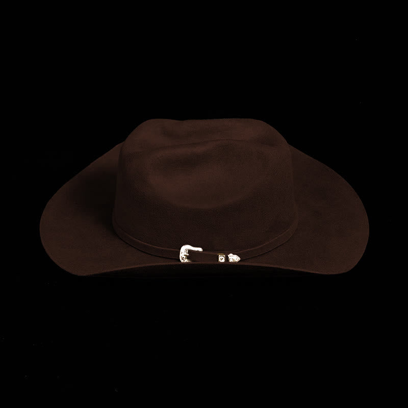 Anpassbare personalisierte einfarbige Cowboymütze - image 6