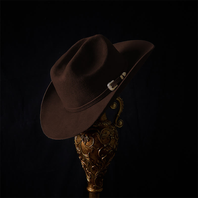 Anpassbare personalisierte einfarbige Cowboymütze - image 4