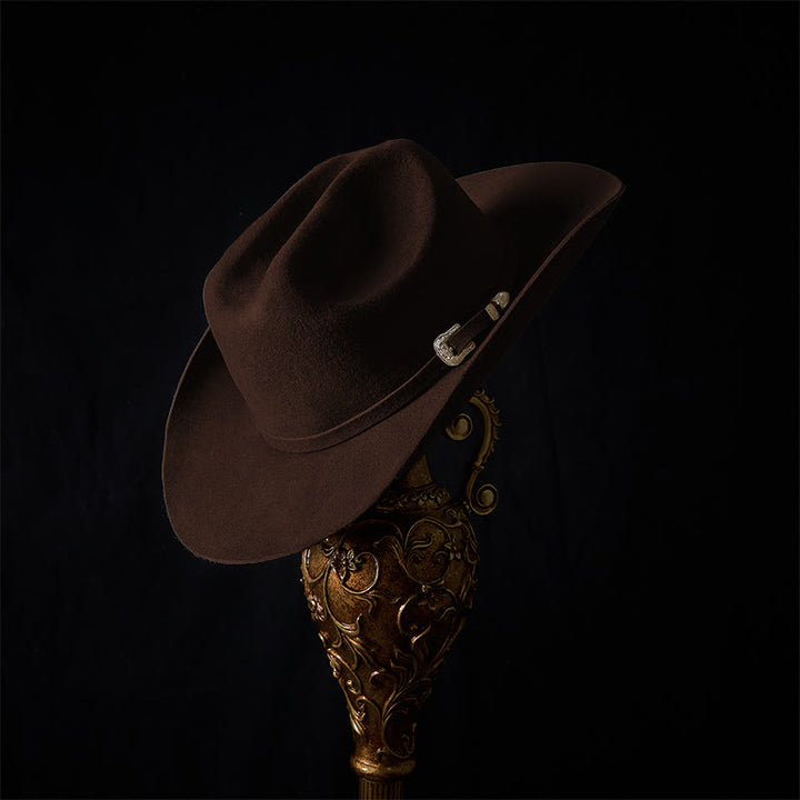 Anpassbare personalisierte einfarbige Cowboymütze - image 4