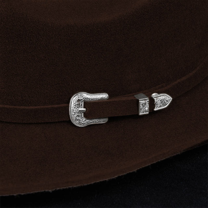 Anpassbare personalisierte einfarbige Cowboymütze - image 7