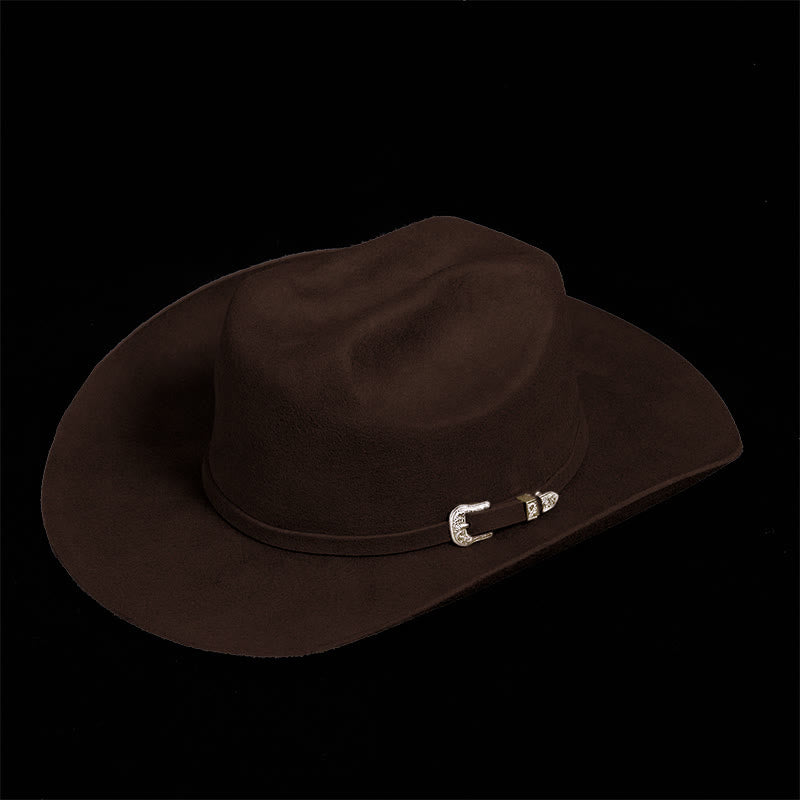 Anpassbare personalisierte einfarbige Cowboymütze - image 3