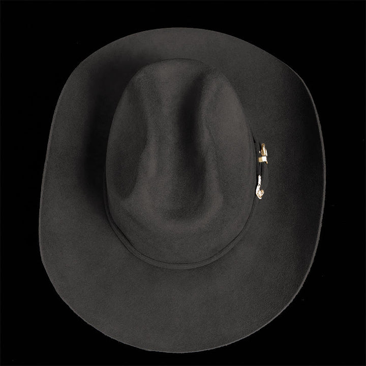 Passen Sie Ihr Muster und Ihren Text an. Einfarbiger Cowboyhut - image 5