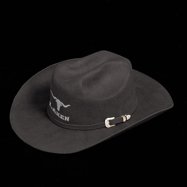 Benutzerdefiniertes Logo und Text Personalisierter Cowboyhut - image 1