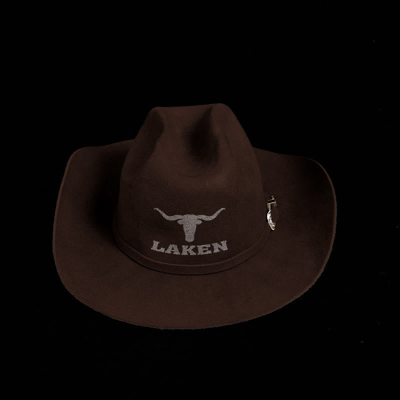 Benutzerdefiniertes Logo und Text Personalisierter Cowboyhut - image 13