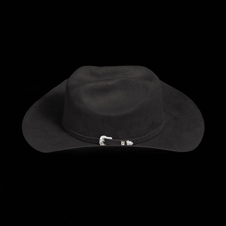 Passen Sie Ihren exklusiven Cowboyhut in reiner Farbe mit Logo an - image 5