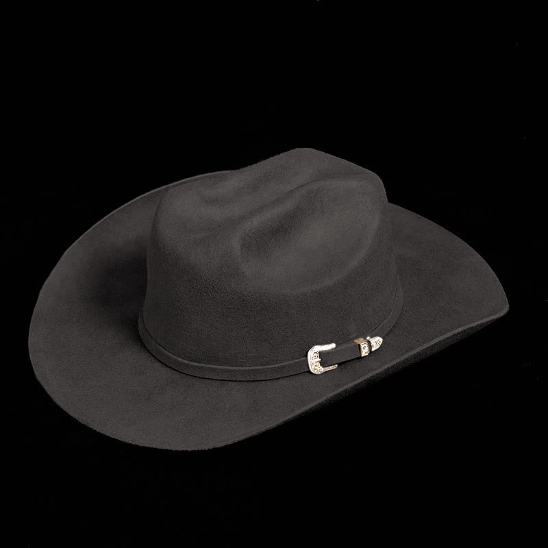Passen Sie Ihren exklusiven Cowboyhut in reiner Farbe mit Logo an - image 3