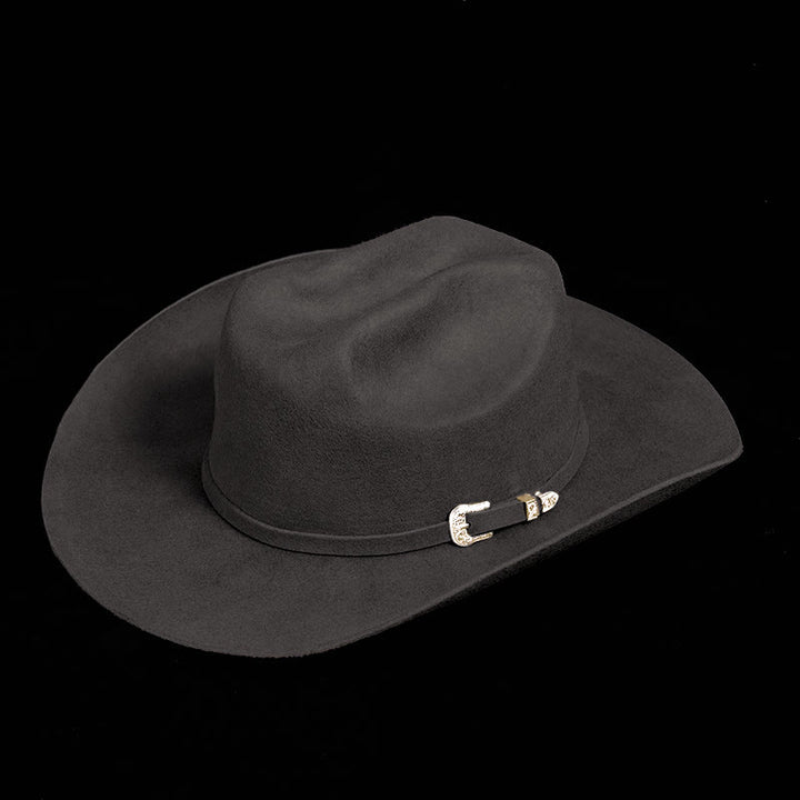 Passen Sie Ihren exklusiven Cowboyhut in reiner Farbe mit Logo an - image 3