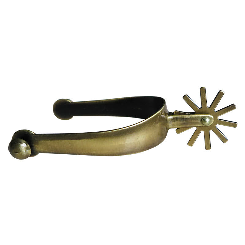 Messingfarbene Cowboy-Sporen mit Schnallen und Ausrüstung - Messing - image 0