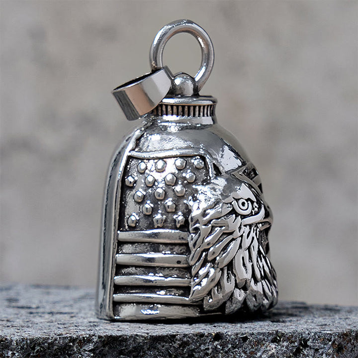 Vintage Adler amerikanische Flagge Glocke Schlüsselanhänger - image 2