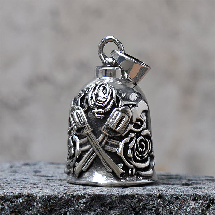 Doppelter Guns And Roses Glocken-Schlüsselanhänger zum Reiten - image 4