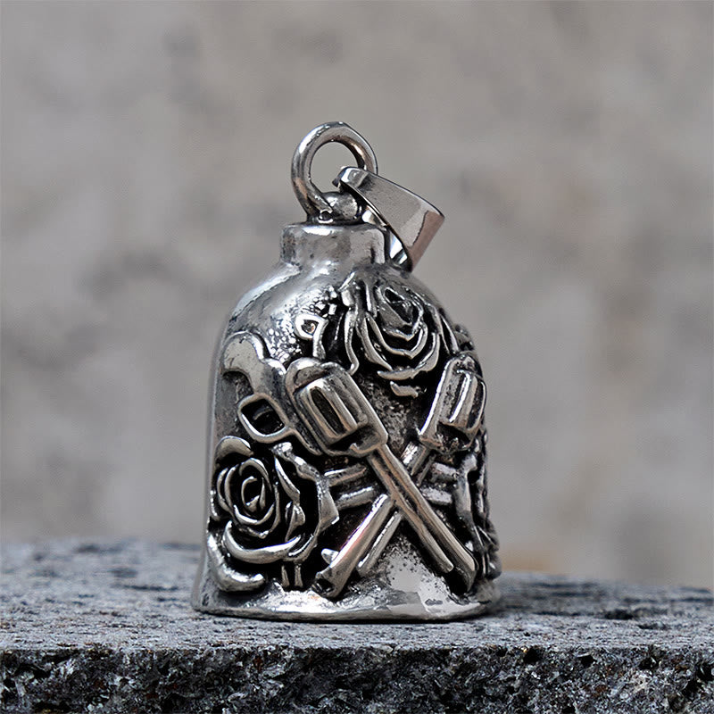 Doppelter Guns And Roses Glocken-Schlüsselanhänger zum Reiten - image 3