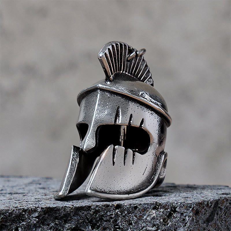 Brave Spartan Helm Anhänger Glocke Schlüsselanhänger - image 3