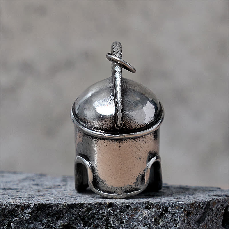 Brave Spartan Helm Anhänger Glocke Schlüsselanhänger - image 4