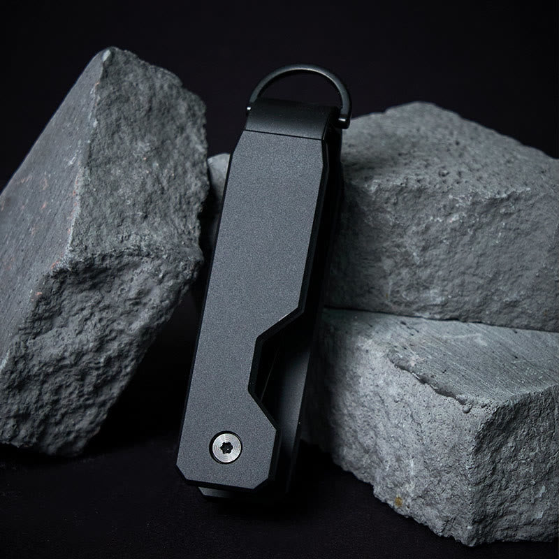 Tragbarer, platzsparender Schlüsselorganizer aus Metall – ideal zum Schutz vor Schlüsselverlust - image 2