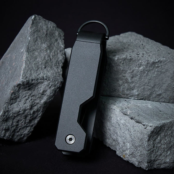 Tragbarer, platzsparender Schlüsselorganizer aus Metall – ideal zum Schutz vor Schlüsselverlust - image 2