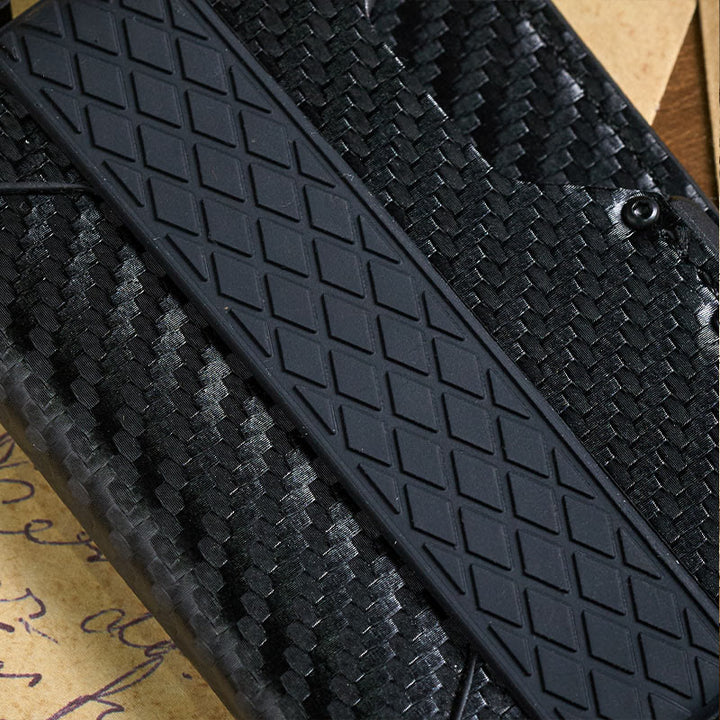 RFID-Schutzfunktion, faltbare taktische Geldbörse aus Kohlefaser, faltbar, taktisches Portemonnaie - image 4