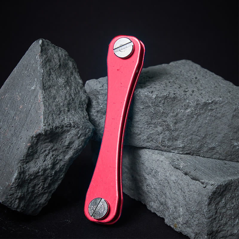 Platzsparender und komfortabler kompakter Schlüsselorganizer - Rosa - image 12