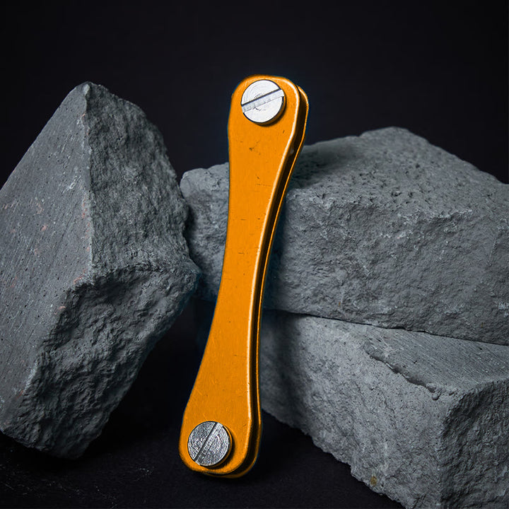 Platzsparender und komfortabler kompakter Schlüsselorganizer - Golden - image 11