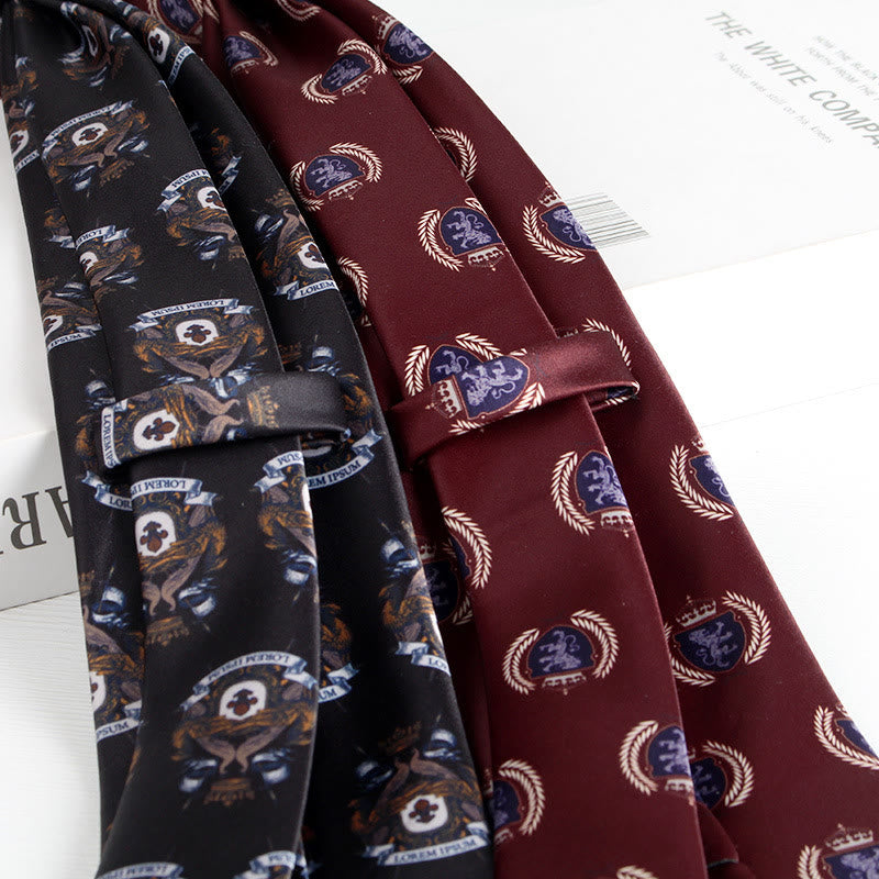 Vintage Herrenkrawatte mit Cashew- und Blumenmuster - image 4