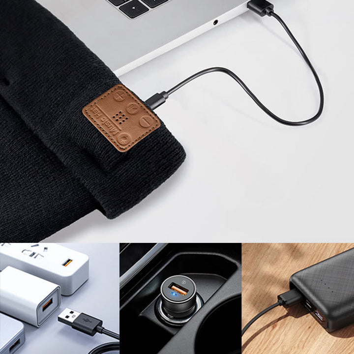 Winterwarme Bluetooth-Mütze mit Musik und Beleuchtung - image 6