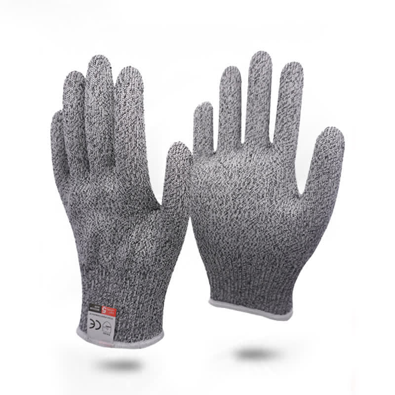 Verschleißfeste Arbeitsschutzhandschuhe gegen Schnitte - M (Weißer Rand) - image 2