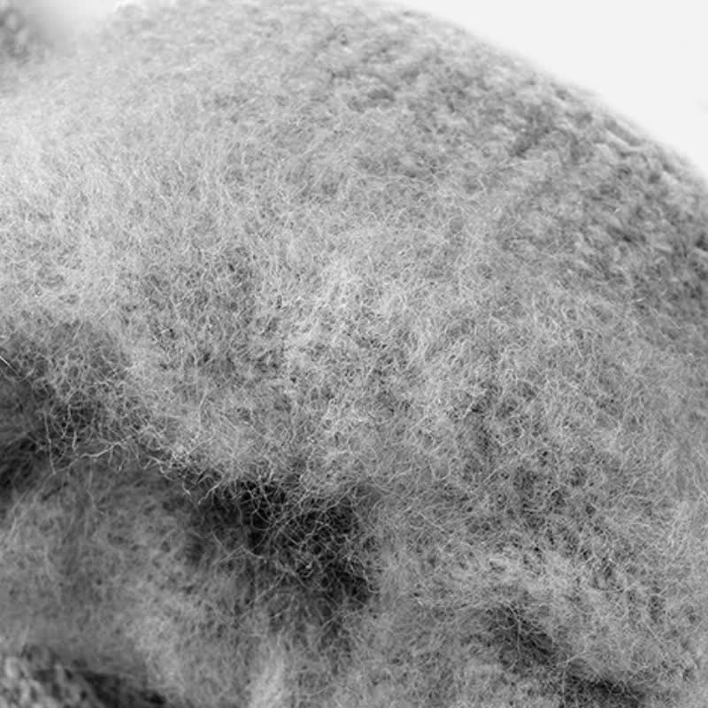 Elegante Strickhandschuhe im Ethno-Stil mit geometrischem Muster - image 5