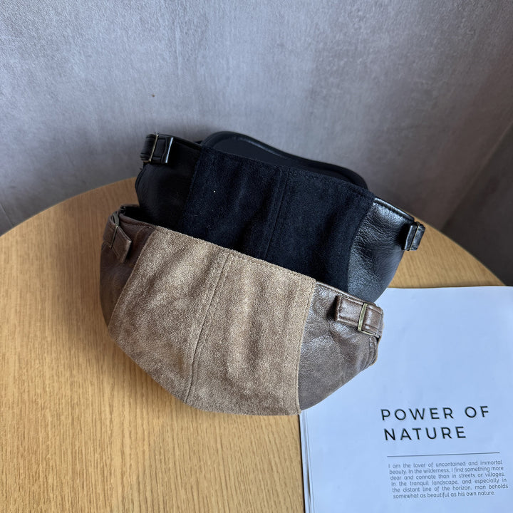 Verstellbare Wintermütze im Stil der alten Schule für Herren - image 3