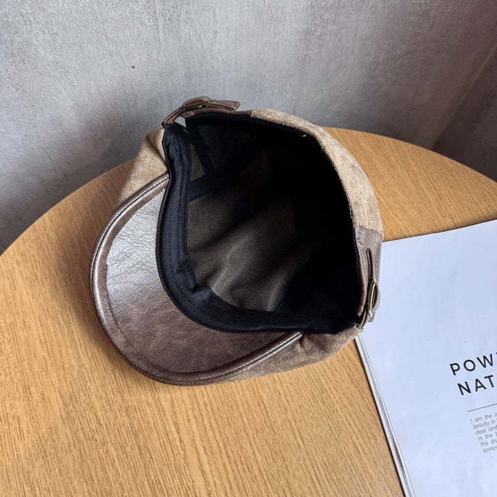 Verstellbare Wintermütze im Stil der alten Schule für Herren - image 2