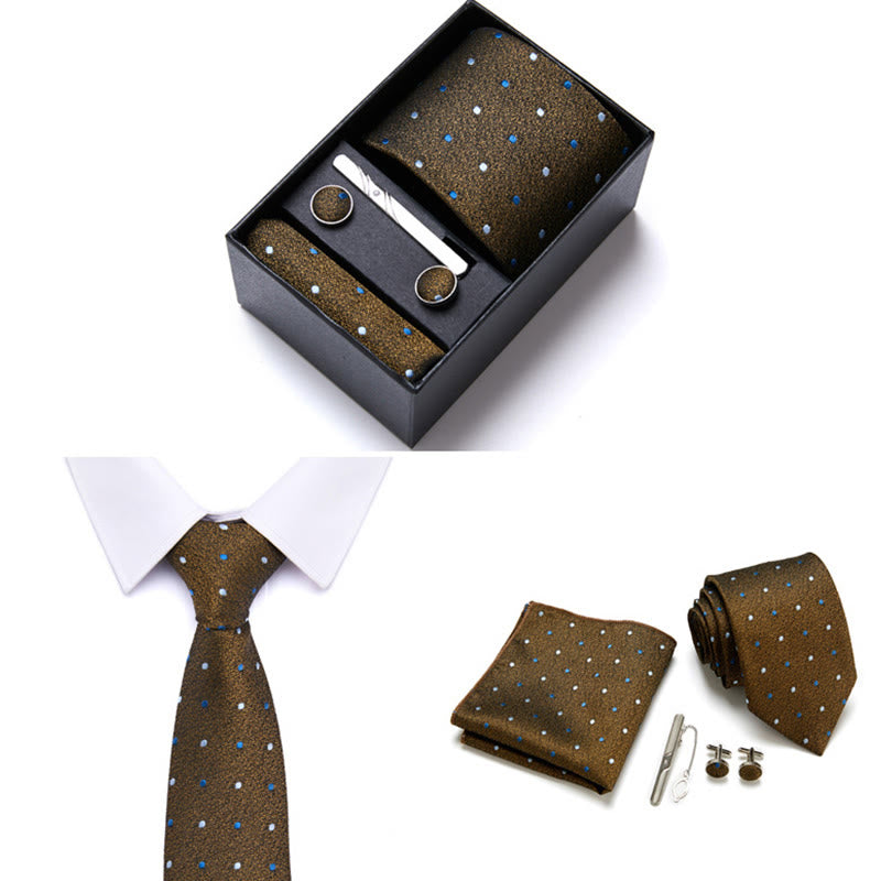 4-teiliges elegantes Krawatten-Set für Herren – Business, formell und elegant - Stil Nr. 10 - image 10