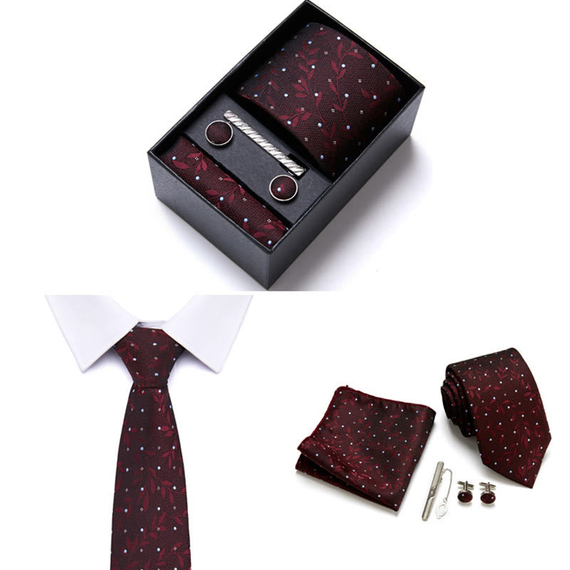 4-teiliges elegantes Krawatten-Set für Herren – Business, formell und elegant - Stil Nr. 5 - image 5