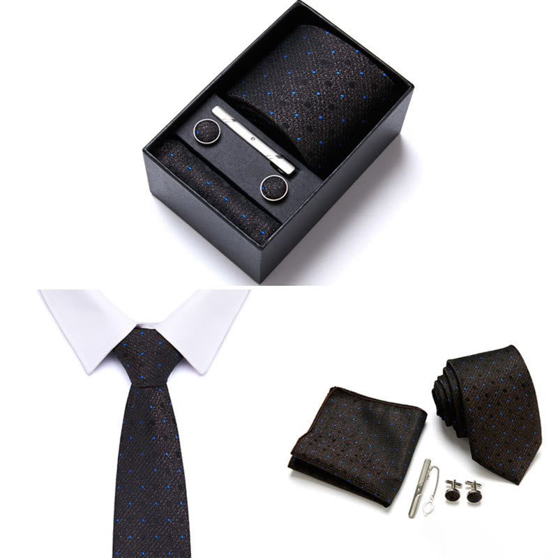 4-teiliges elegantes Krawatten-Set für Herren – Business, formell und elegant - Stil Nr. 11 - image 11