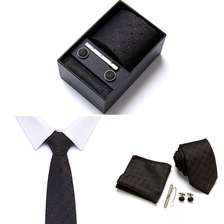 4-teiliges elegantes Krawatten-Set für Herren – Business, formell und elegant - Stil Nr. 11 - image 11
