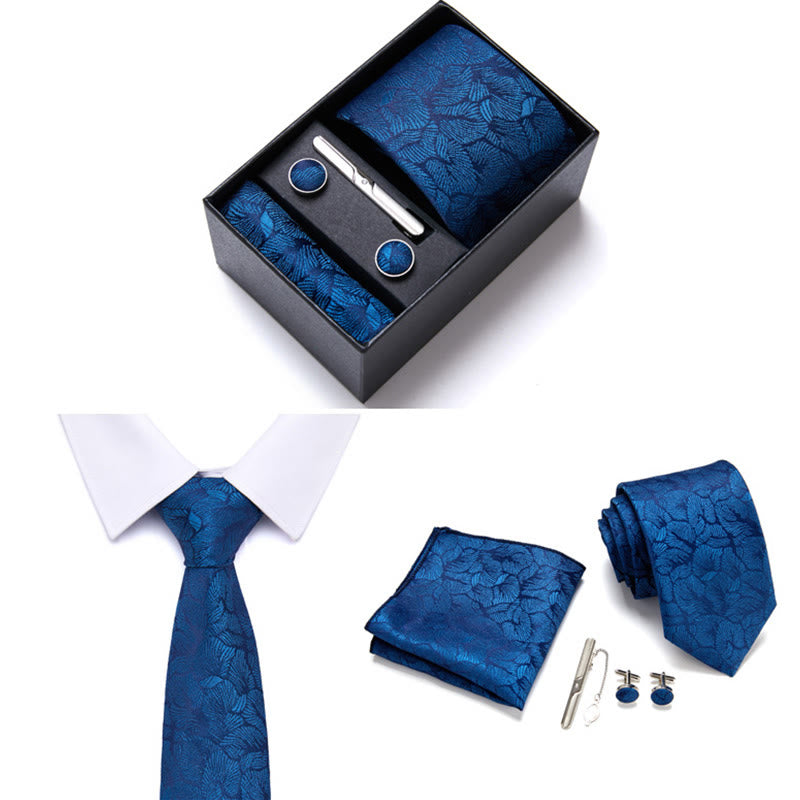 4-teiliges elegantes Krawatten-Set für Herren – Business, formell und elegant - Stil Nr. 1 - image 1