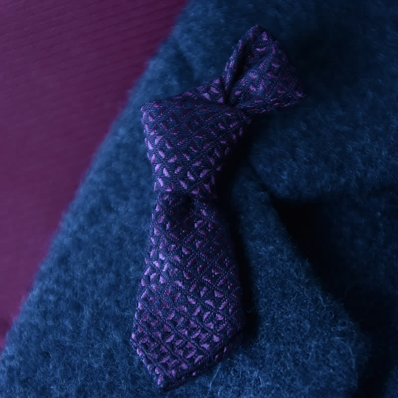 Kreative Mini-Krawattenform für Herren, Anstecknadel für Hochzeiten - image 4