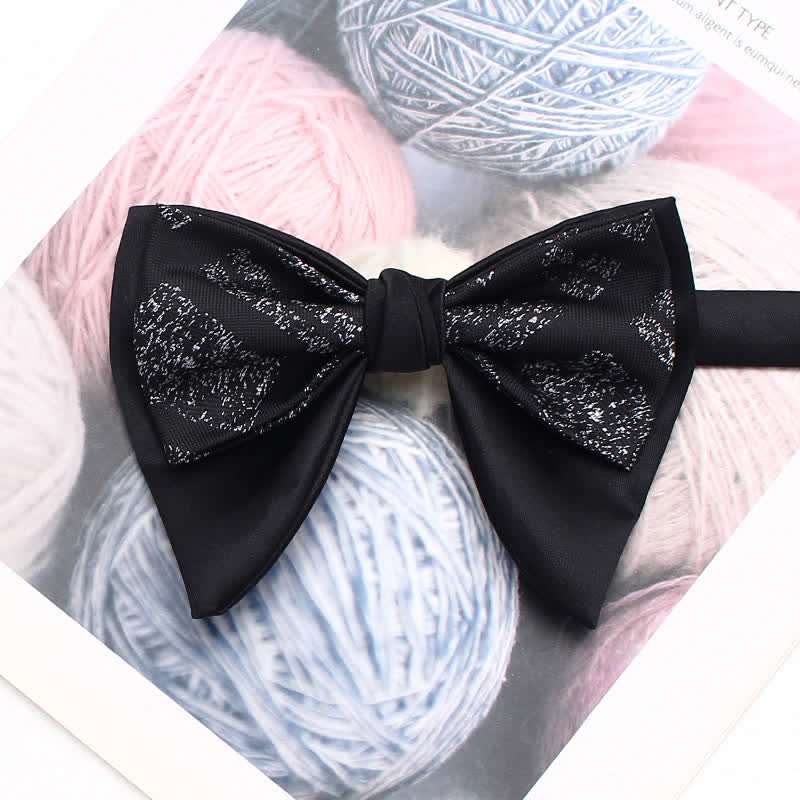 Retro-Muster, doppellagige, übergroße, spitze Fliege - Stil Nr. 7 - image 8