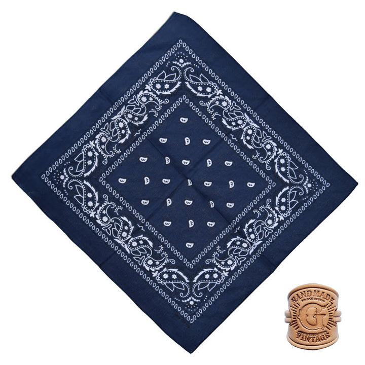 Einstecktuch im Retro-Stil mit verschiedenen Mustern und Buchstabenschnalle - Stil Nr. 8 - image 12