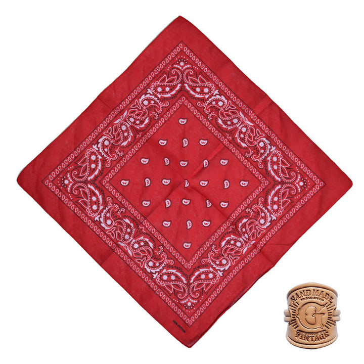 Einstecktuch im Retro-Stil mit verschiedenen Mustern und Buchstabenschnalle - Stil Nr. 6 - image 10