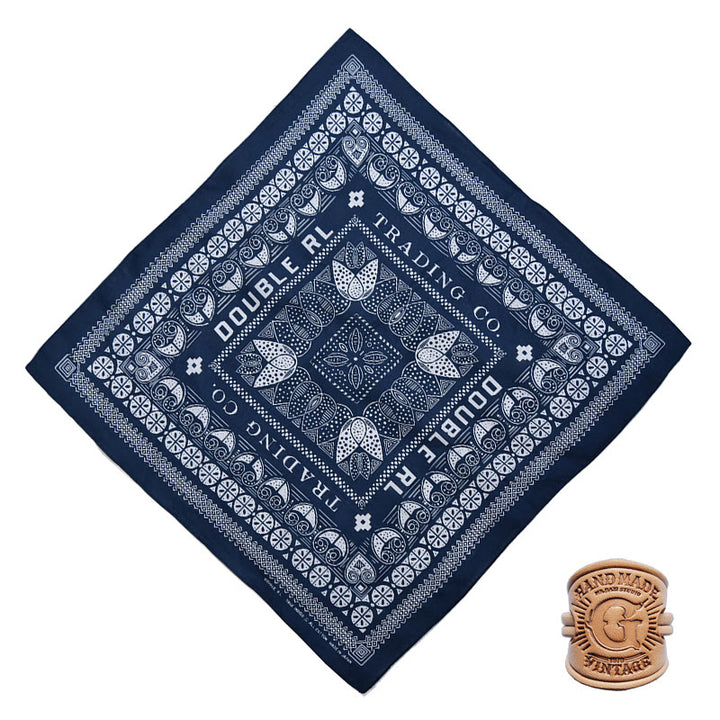 Einstecktuch im Retro-Stil mit verschiedenen Mustern und Buchstabenschnalle - Stil Nr. 1 - image 2